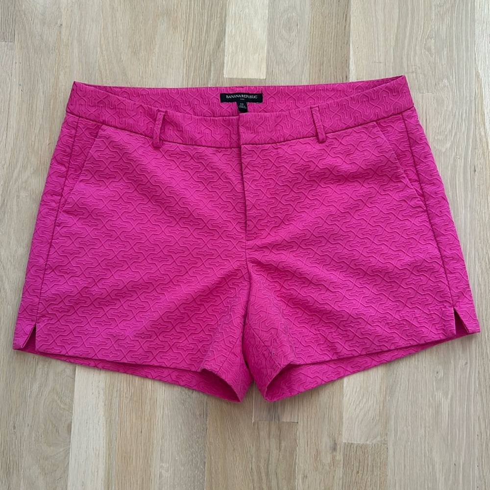 Fuchsia Dress Shorts